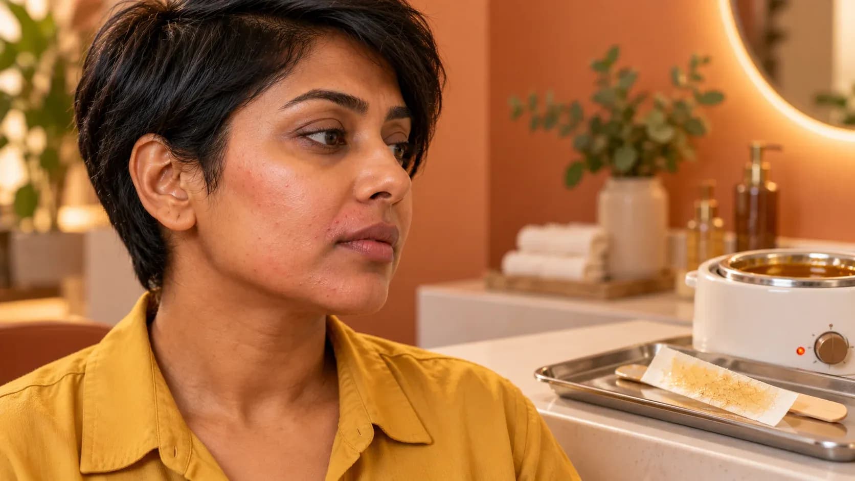 acne after waxing