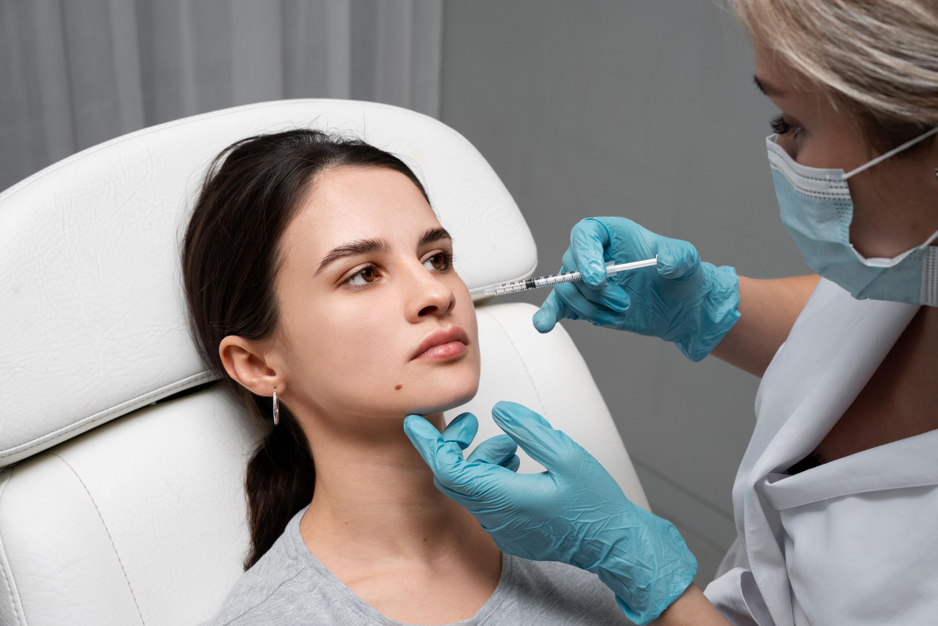 Dermal fillers used for acne scar correction