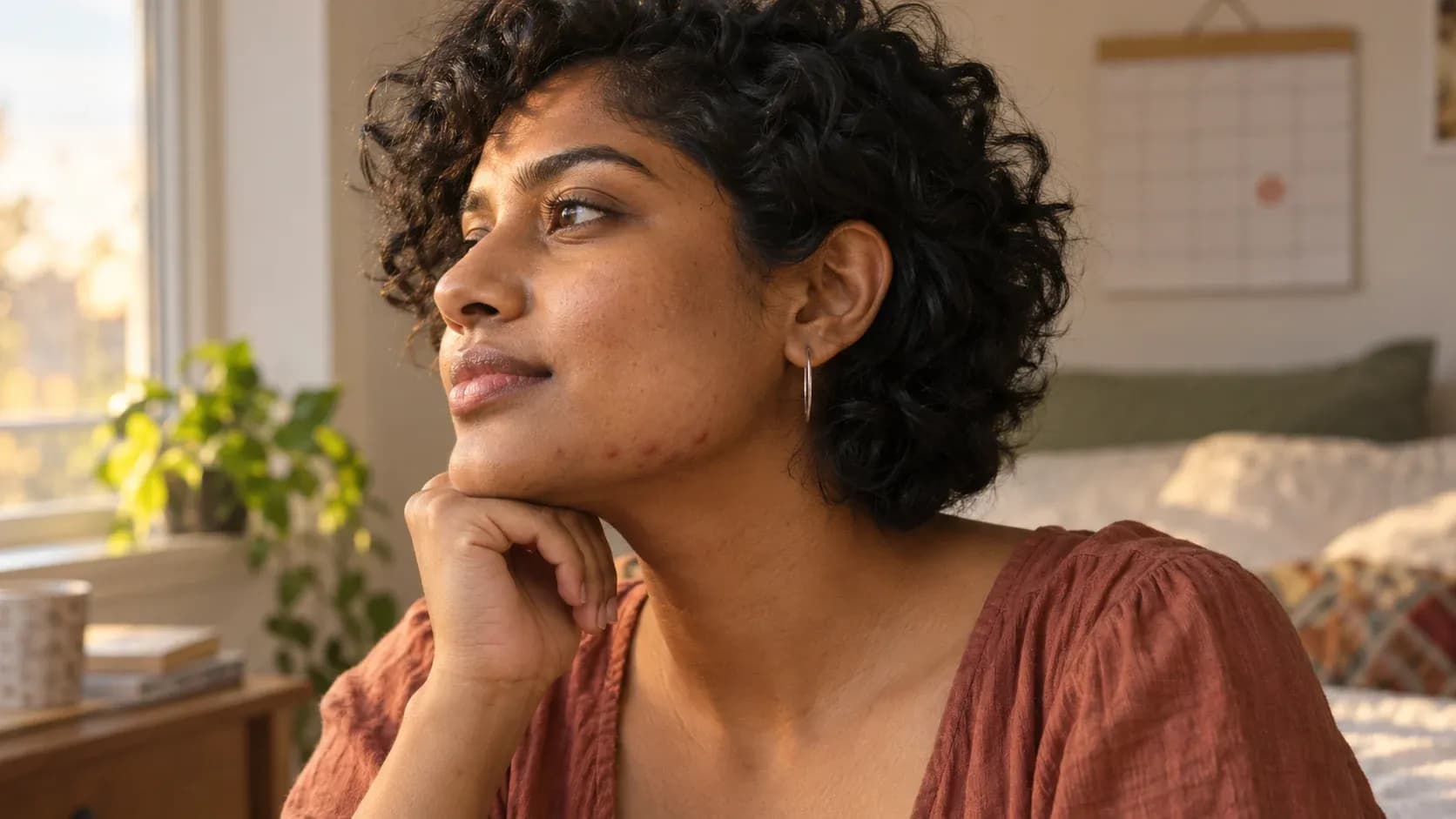 hormonal acne on jawline