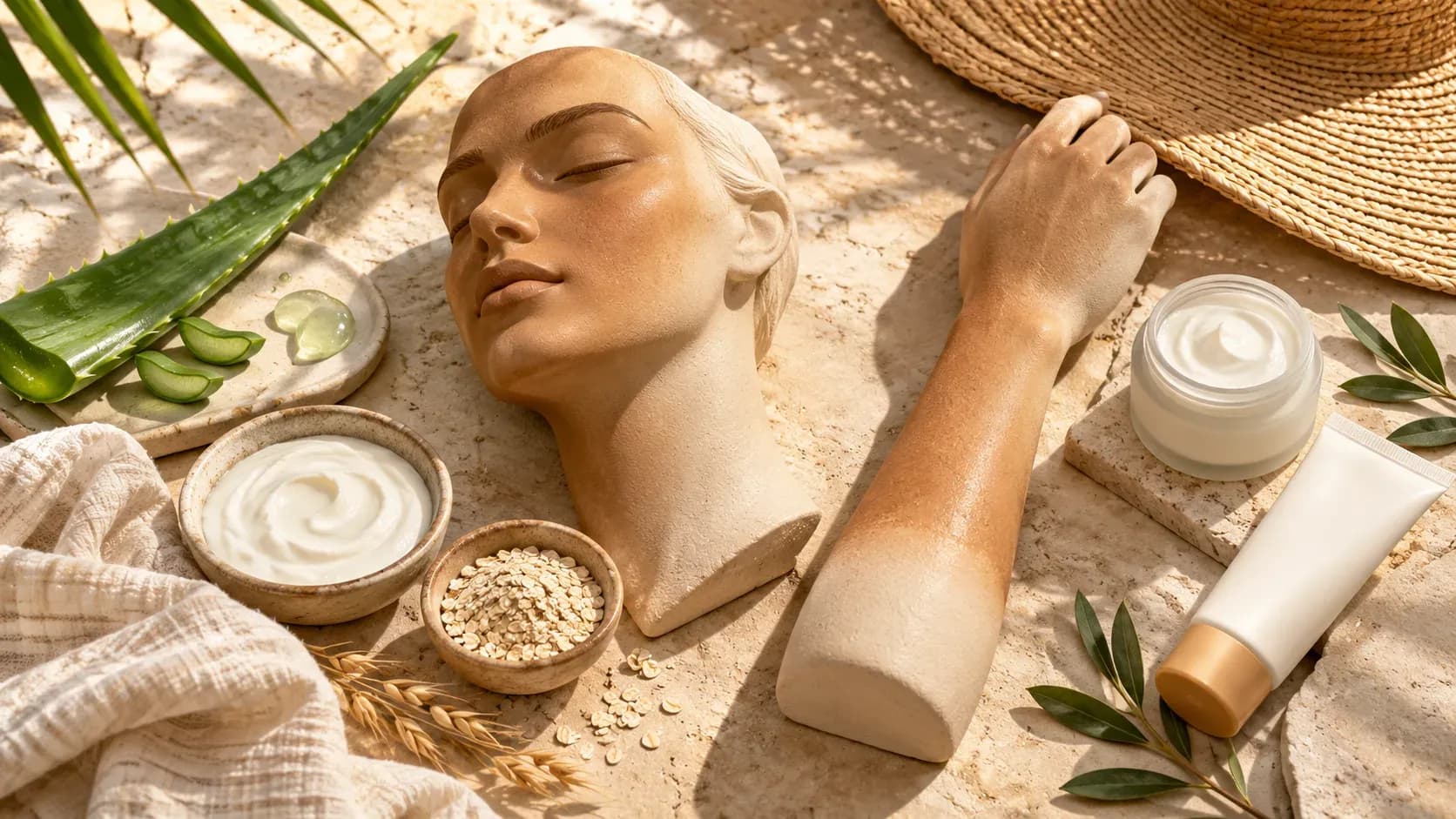 how to remove tan
