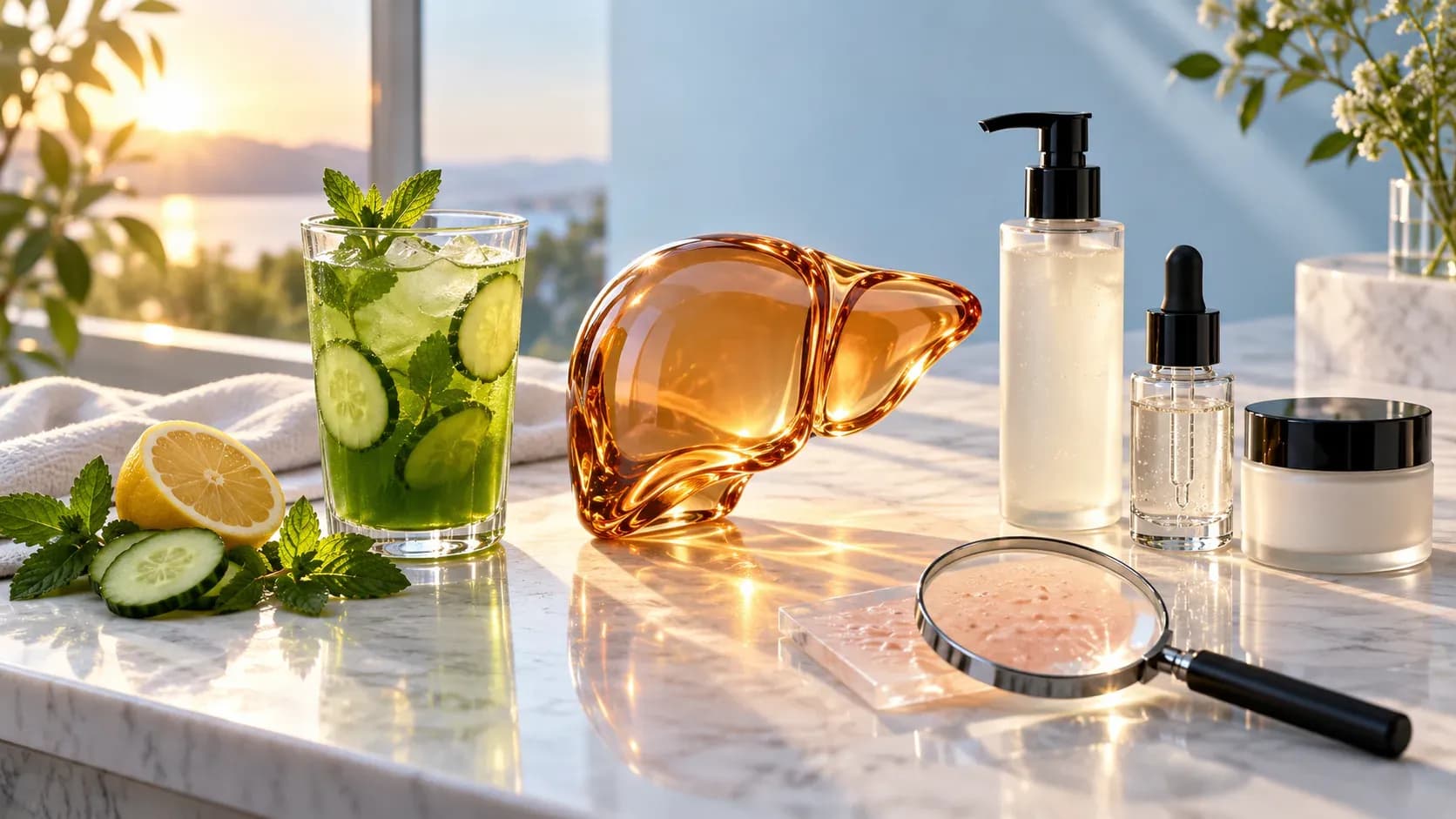 liver detox for acne