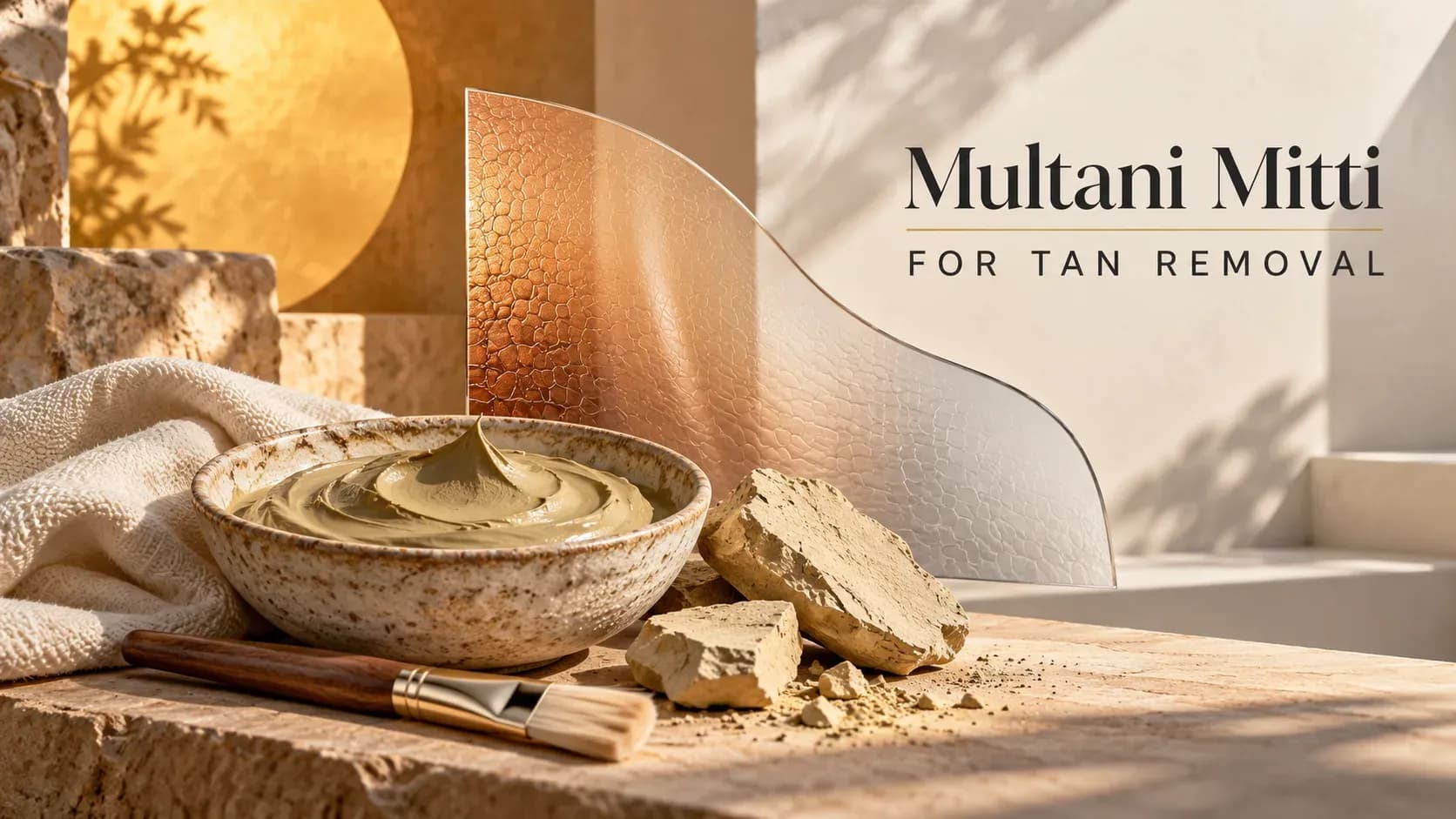 multani mitti for tan removal