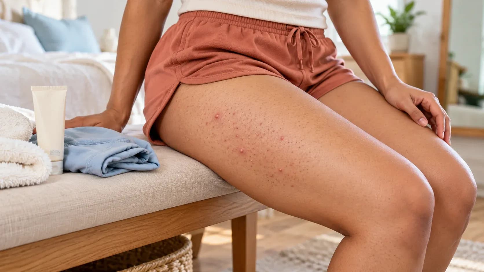 pimples on thighs