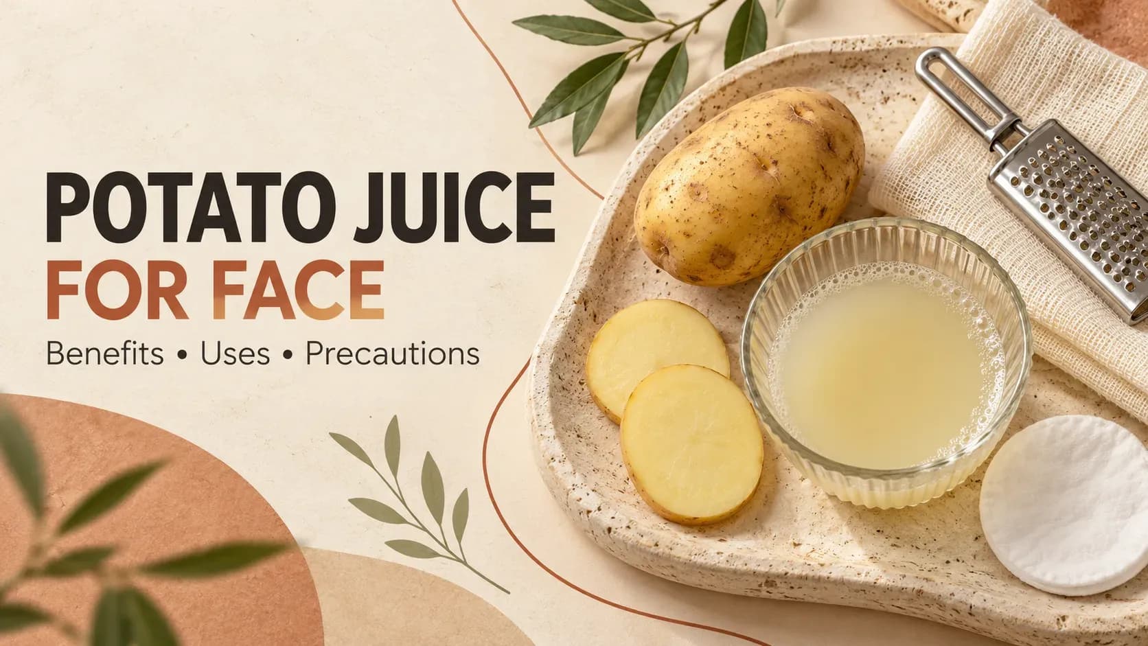 potato juice for face