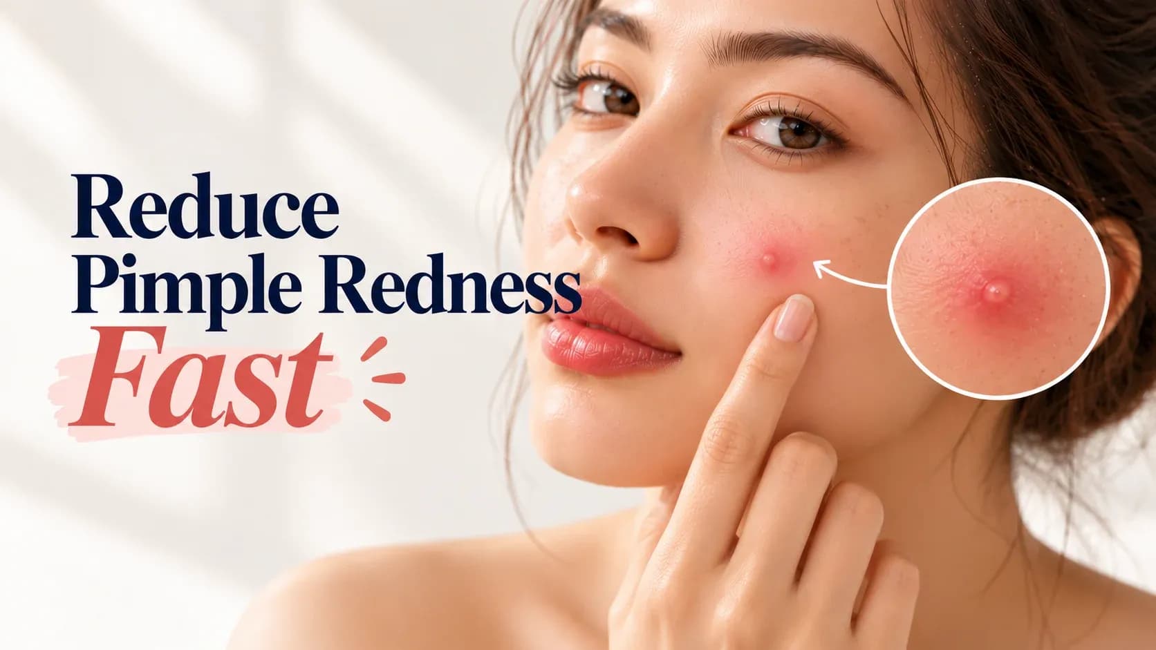 how to reduce pimple redness