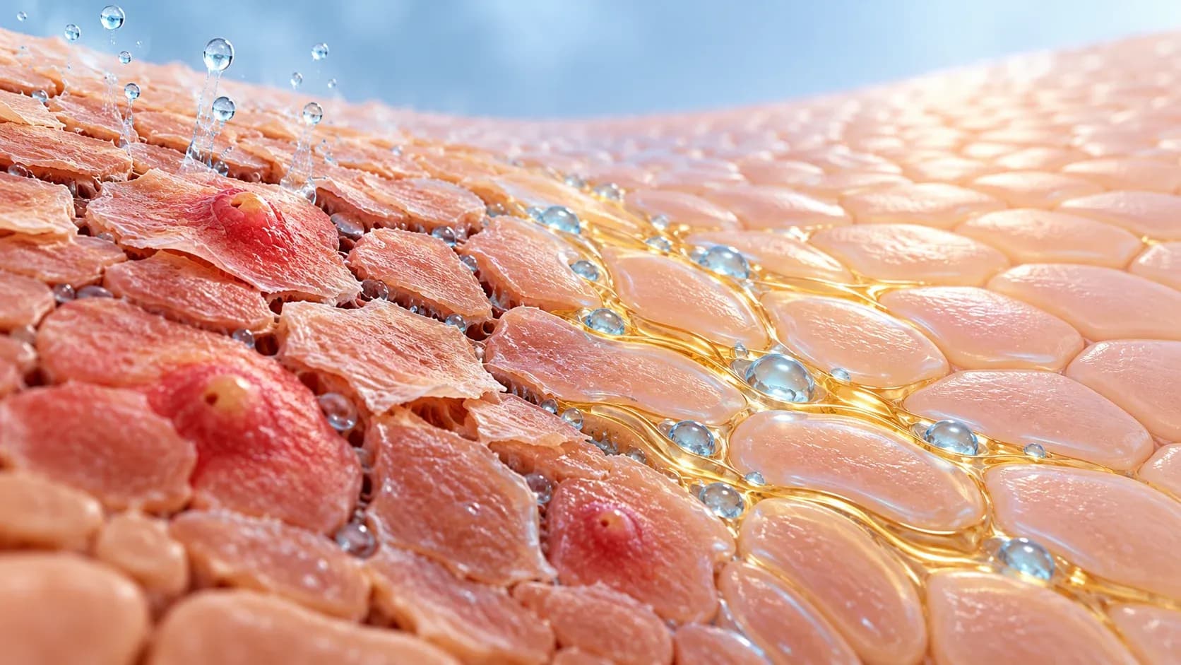 skin barrier damage acne