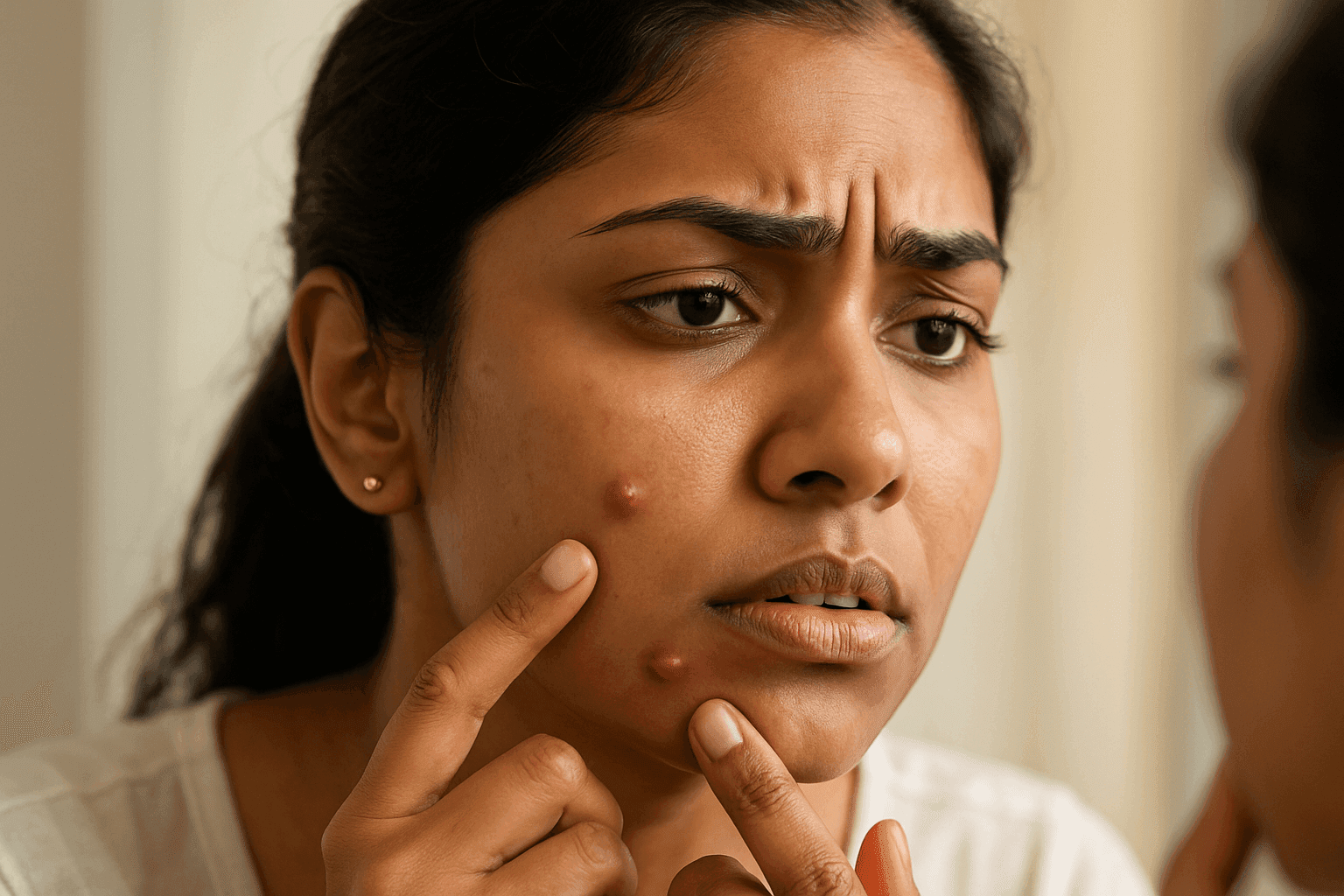 Causes of pus-filled pimples