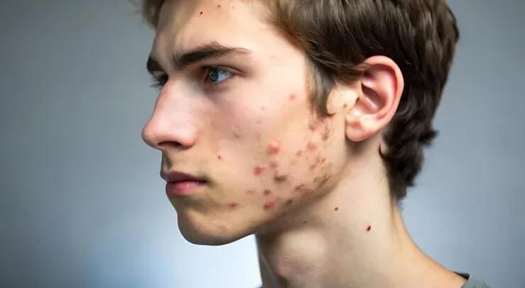 Male acne causes and treatment