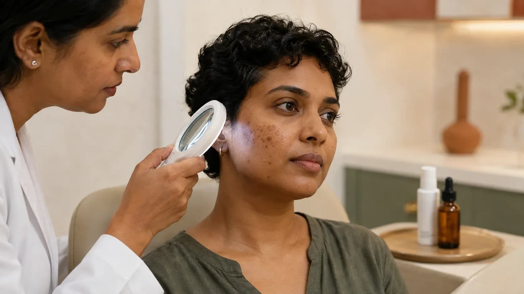 what are dark spots on skin