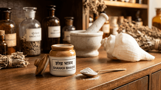 Shankh Bhasm