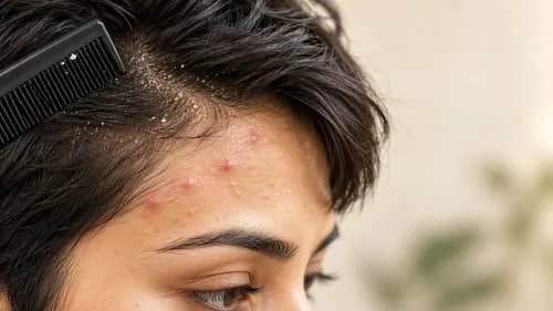 Can Dandruff Cause Forehead Acne? The Scalp–Skin Connection Explained