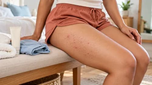 Pimples on Thighs: Causes, Types, and Treatment