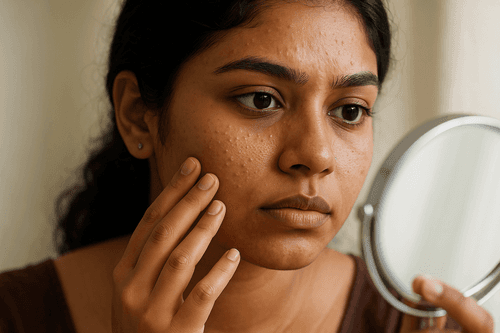 What Are Those Small Bumps on Your Face? It Might Not Be Acne